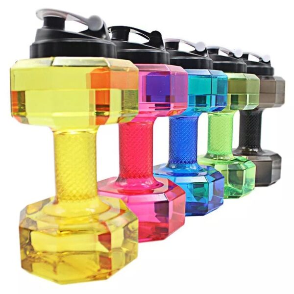 Dumbell Shape Water Bottle.