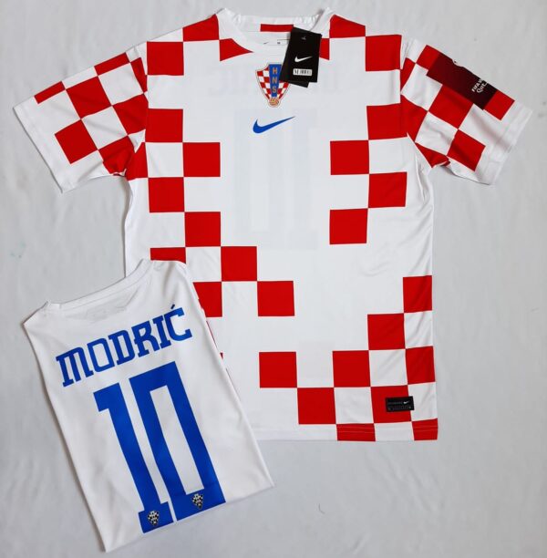 Modric Croatia Football Soccer T-Shirt Jersey 2022-2023