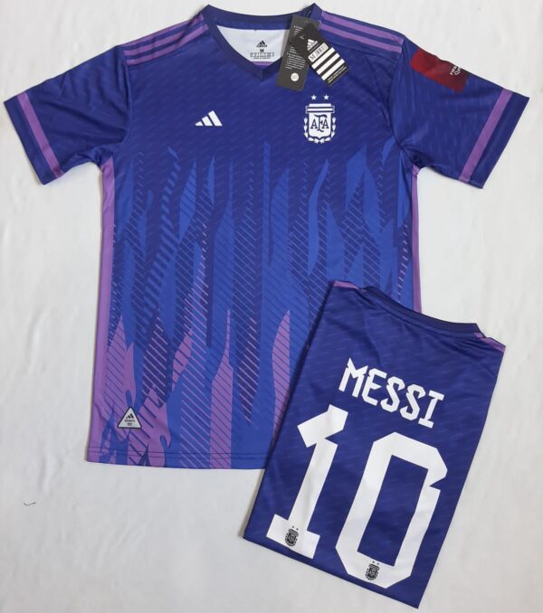 Messi Argentina Football Soccer T-Shirt Jersey 2022-2023