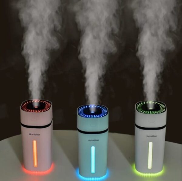 Mini Ultrasonic Cool Mist Humidifier 7 Colors LED Portable Usb Car Air Humidifier - Image 2