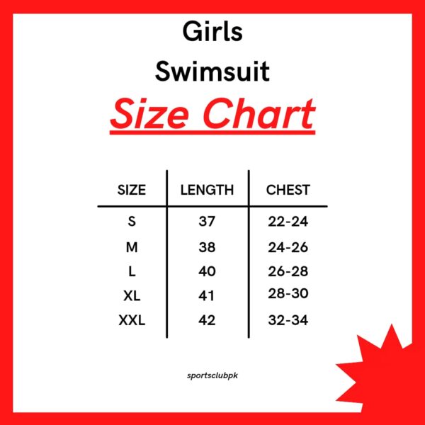 Sonecs Girls One Piece Swim-Suit Blue - Image 2