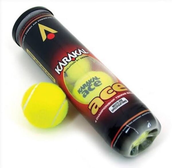 KARAKEL TENNIS/CRICKET BALL (4 BALLS PACK)