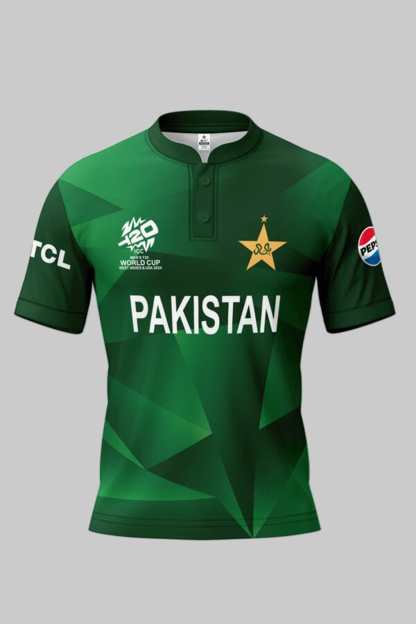 Pakistan Matrix T-Shirt Cricket Worldcup 2024 - Original