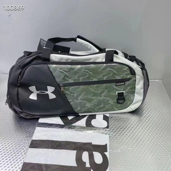 Under Armour Undeniable 4.0 Gym Duffle Bag - Camo/Off White - Image 7