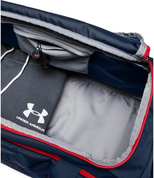 Under Armour Undeniable 4.0 Gym Bag - Blue/Red - Image 4