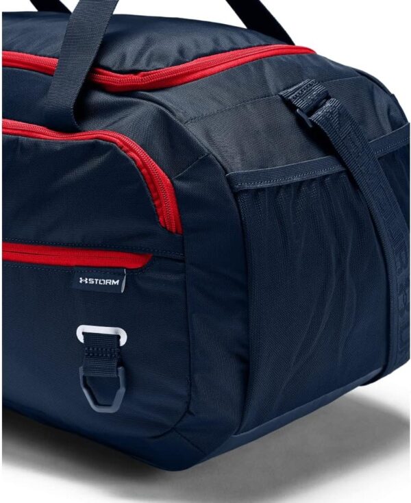 Under Armour Undeniable 4.0 Gym Bag - Blue/Red - Image 5