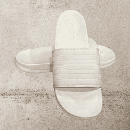 Adidas Cream White Comfort Slide