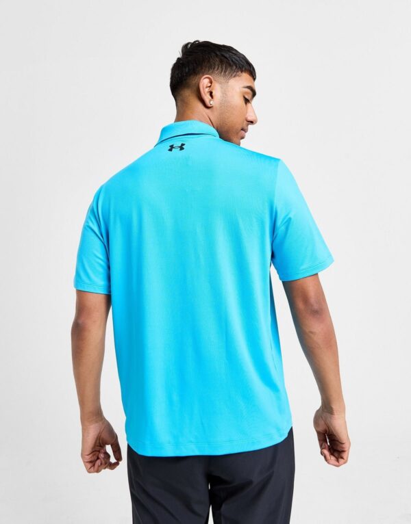 UnderArmour Imported Men's Polo Shirt - Light Blue - Image 3