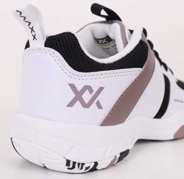 Maxx Badminton Shoes UVO BLAST 4 - (White-Brown) - Image 4