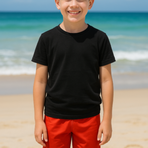 SONECS Kids’ Coastal Fit Swim Shorts Red