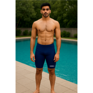 Sonecs Basic Men's Swim Shorts/ Jammers - Blue